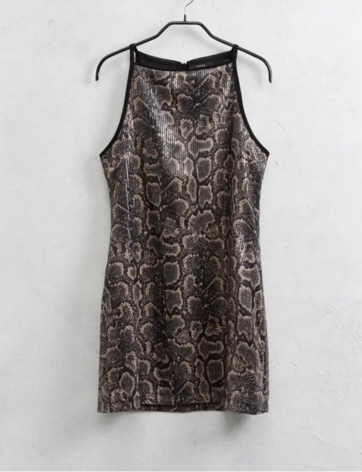 Lumina suknelė su žvyneliais