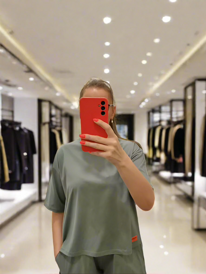 PEPPER Vetiver slim t-shirt for women 