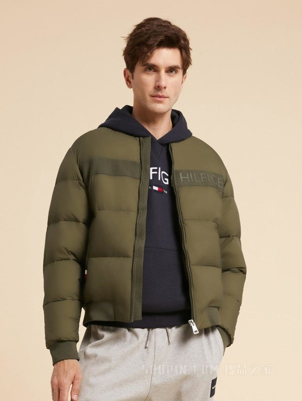 TOMMY HILFIGER žalia striukė vyrams