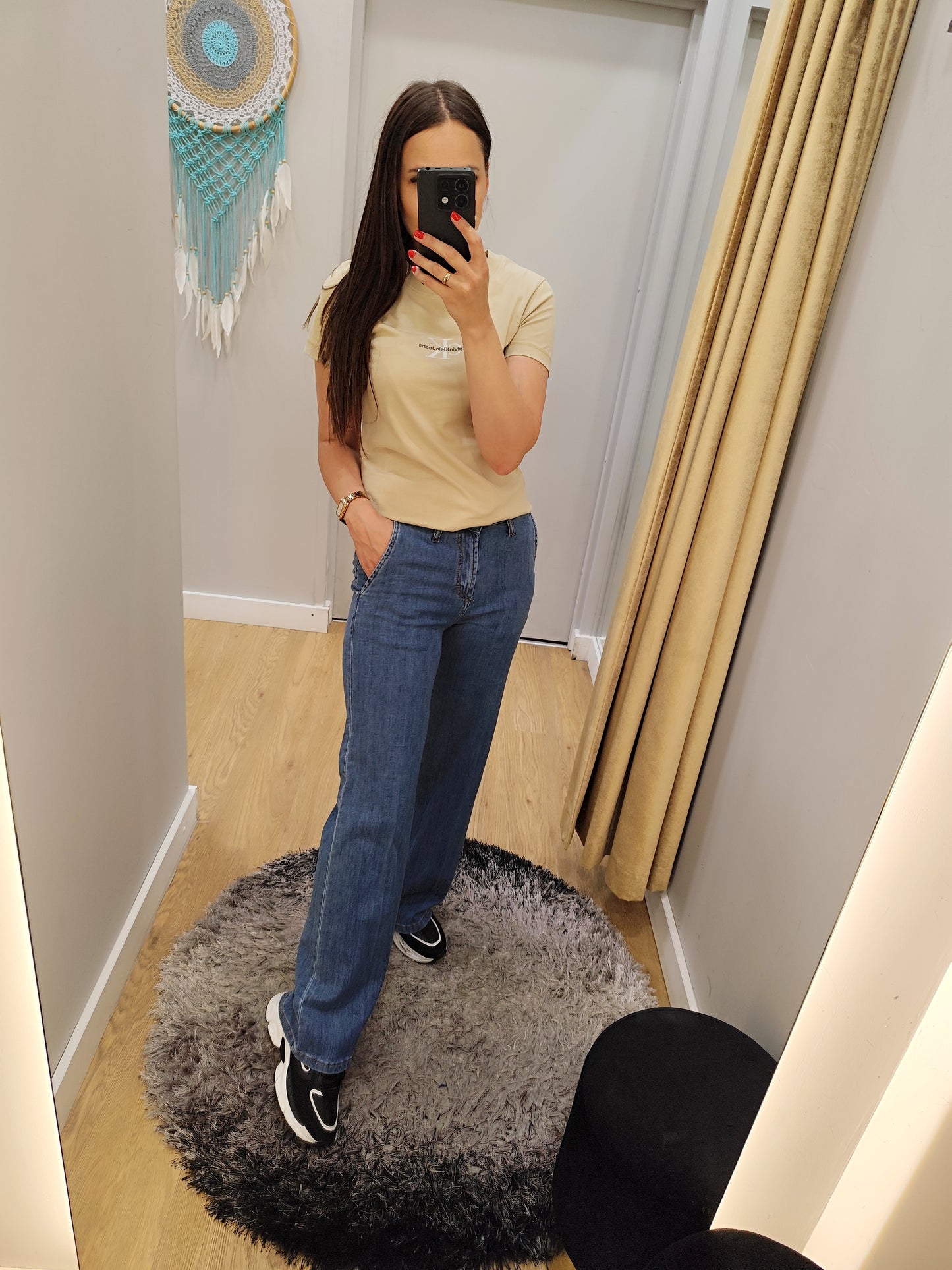Altamira denim pants for women
