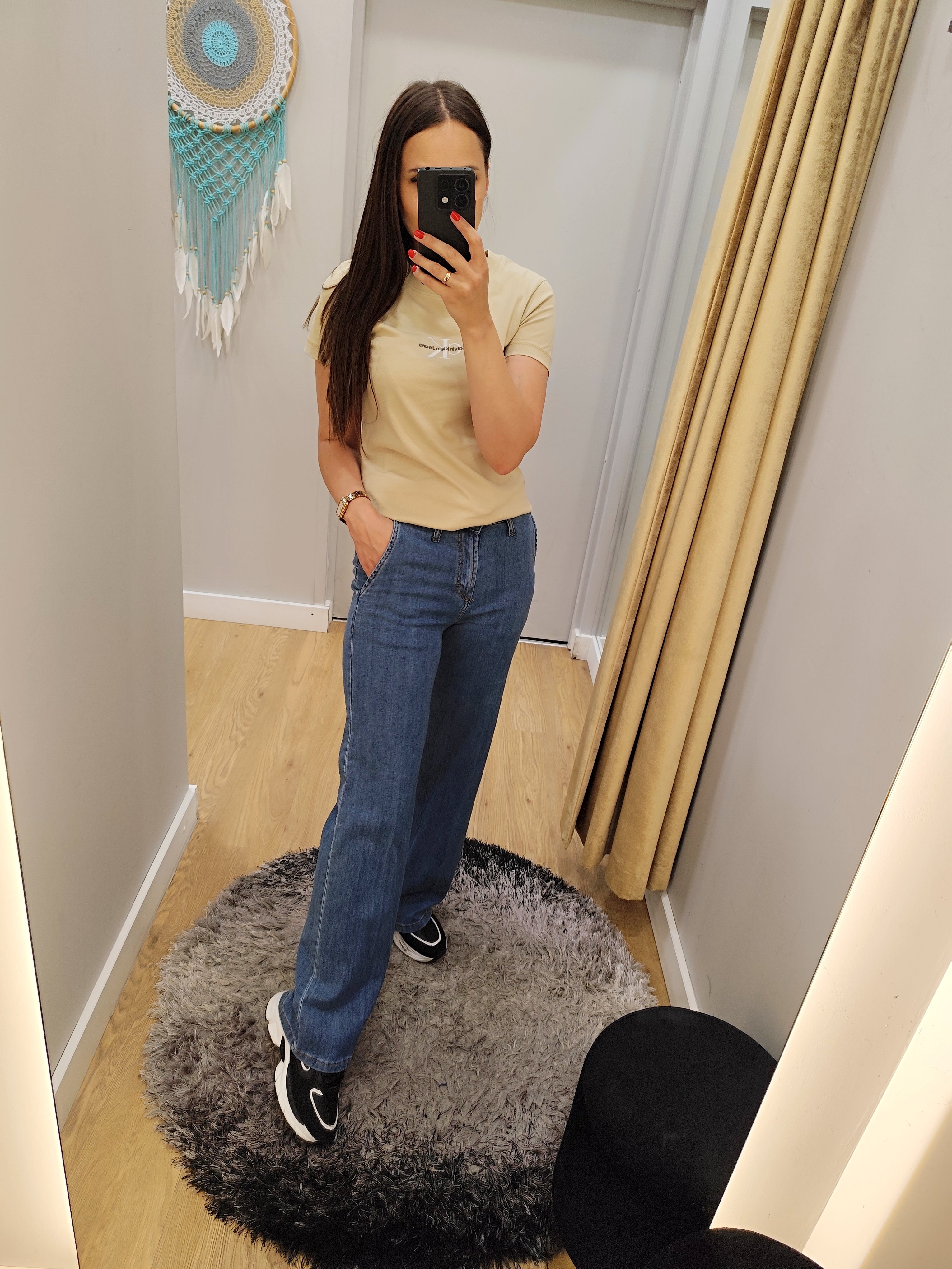 Altamira denim pants for women
