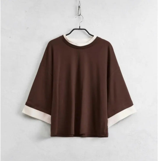 LUMINA brown blouse for women / One size