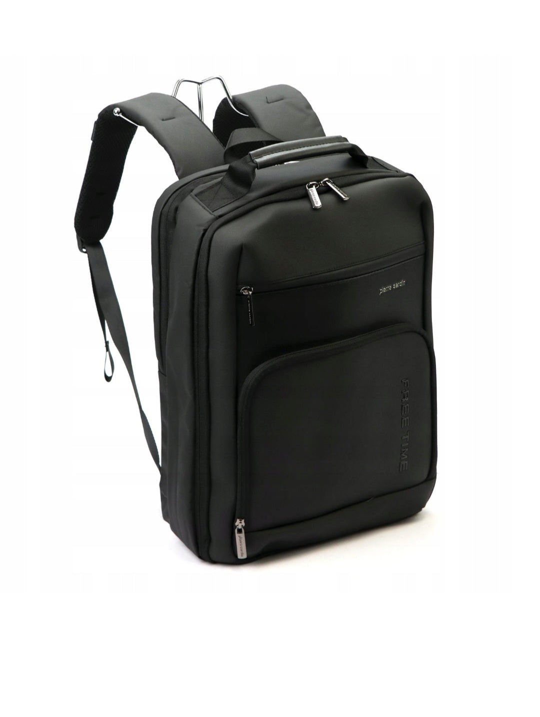 Pierre Cardin eco leather gray backpack for men