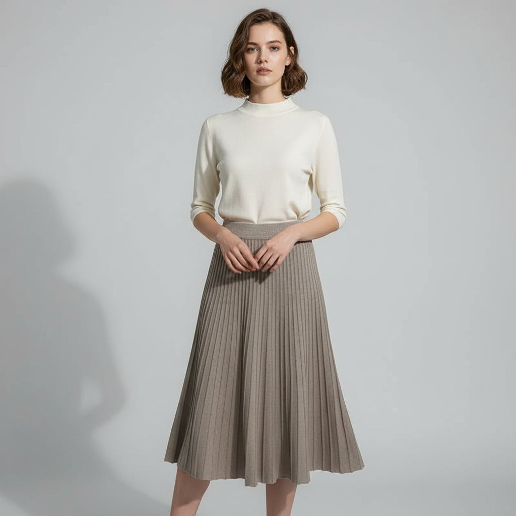 ALTAMIRA cream blouse for women