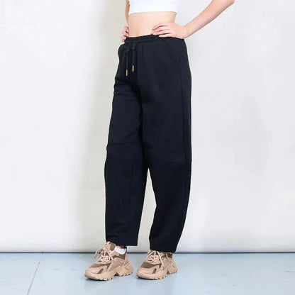 Altamira black knit pants for women