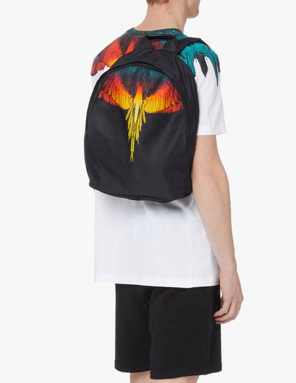 MARCELO BURLON universali juoda kuprinė
