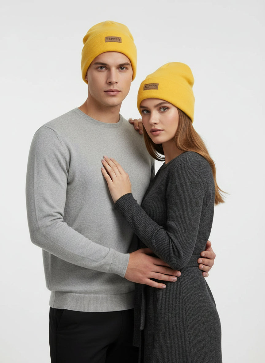 PEPPER UNISEX Fleece Sunny šilta kepurė