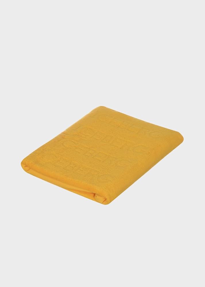 ICEBERG geltonas paplūdimio rankšluostis