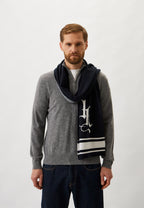 Richmond mėlynas šalikas