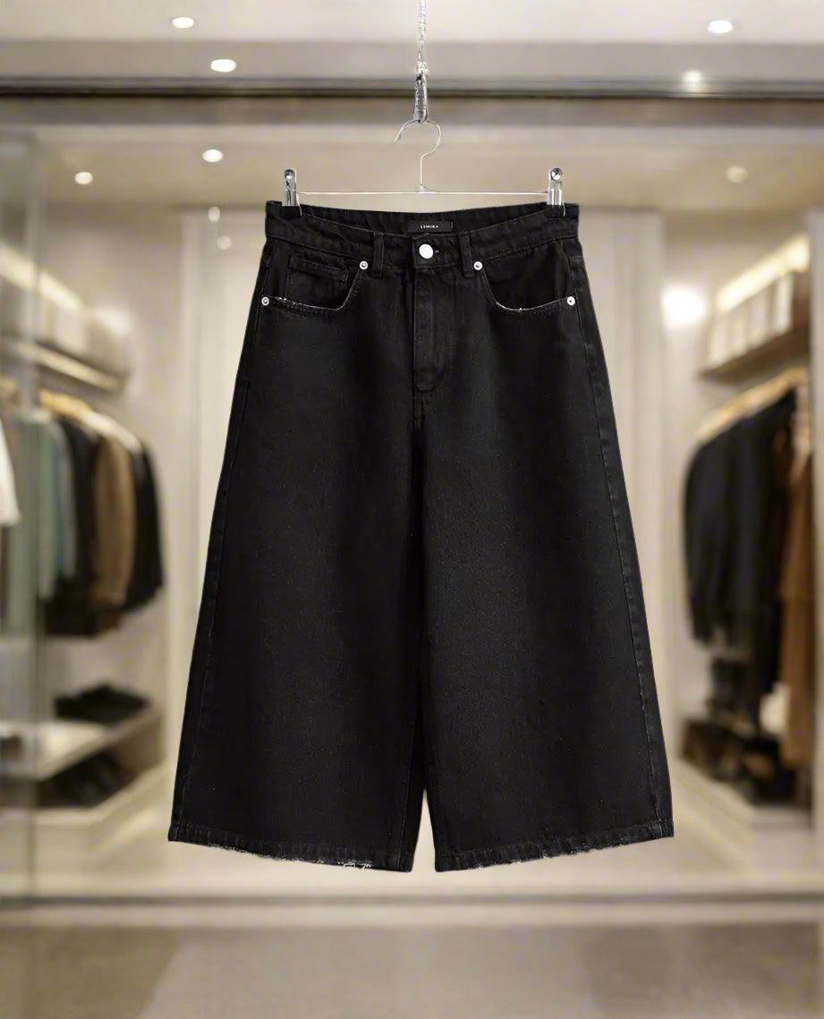 Lumina blue casual shorts for women