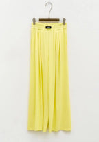 Lumina yellow casual pants for women