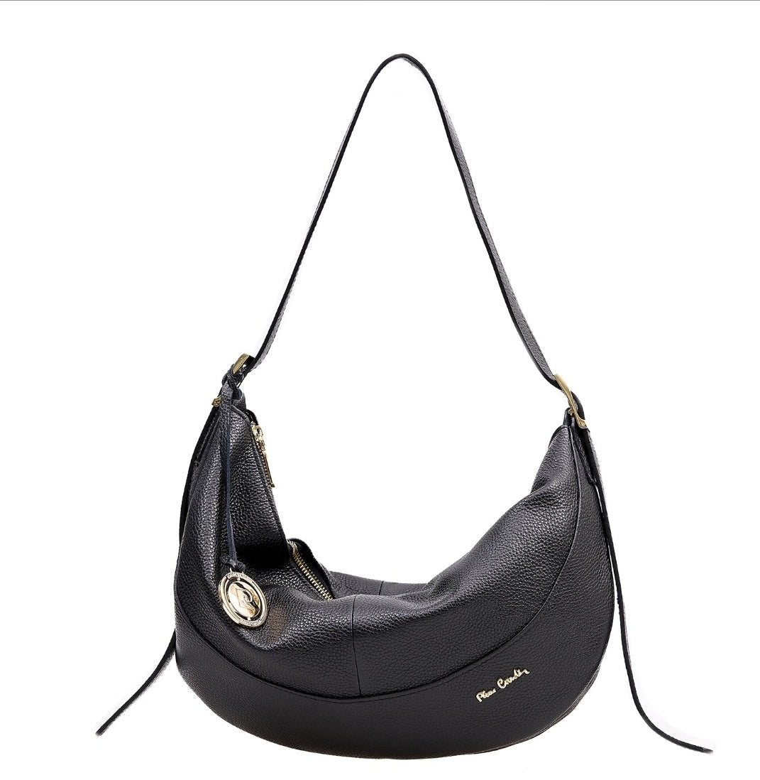 Pierre Cardin genuine leather handbag for women