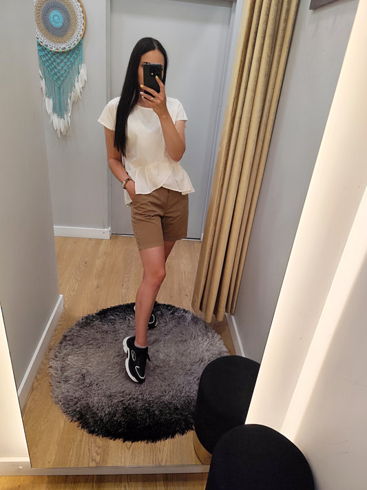 ALTAMIRA brown shorts for women
