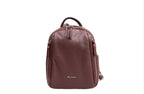 Pierre Cardin genuine leather backpack for women