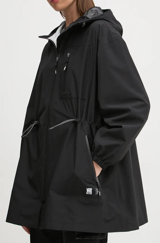 COPPEROSE black puffer jacket for women
