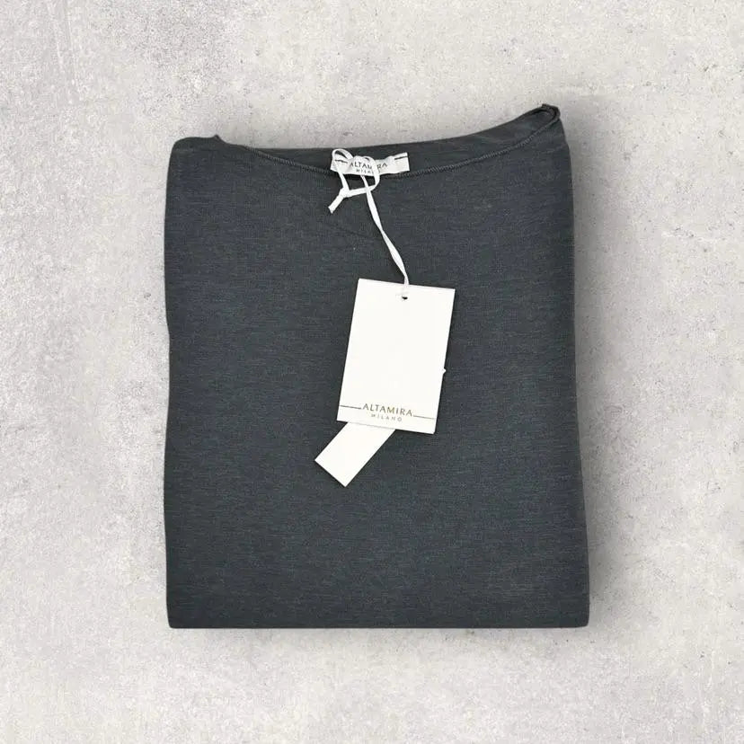 ALTAMIRA gray thin blouse for women