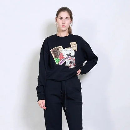 Lumina blue sweater