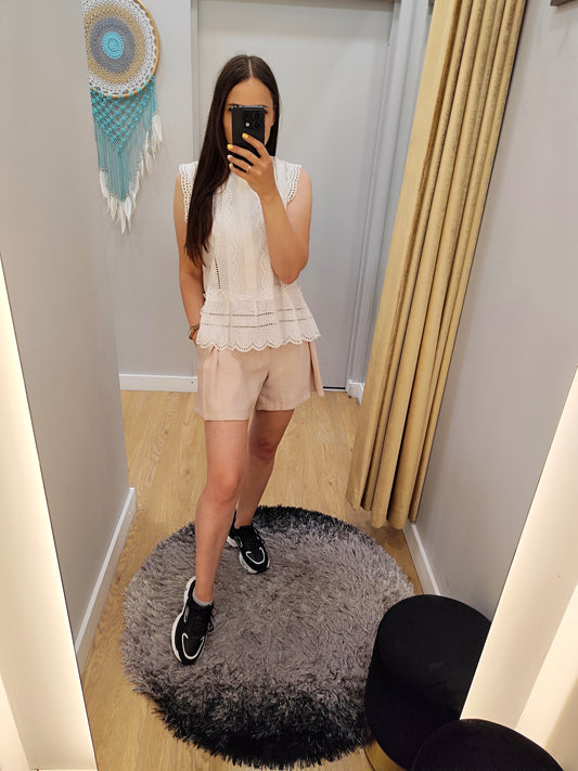 CHANCE OFF white blouse for women