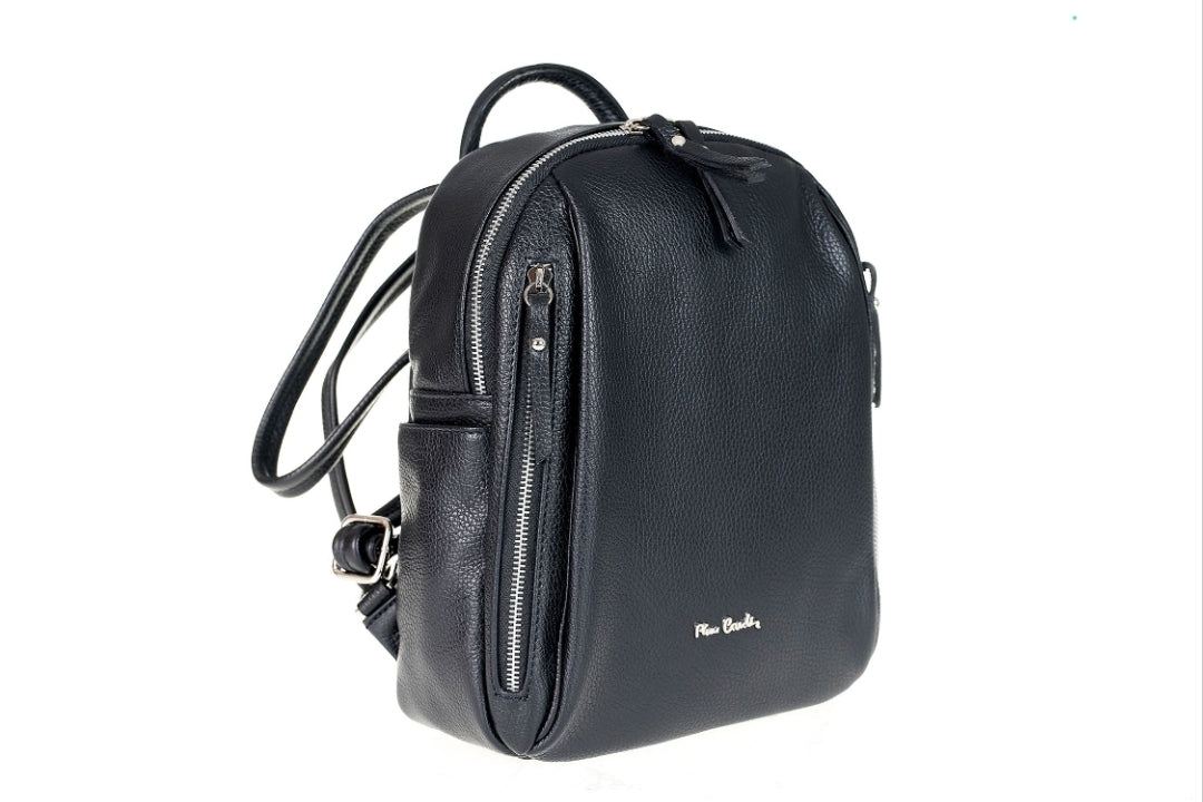 Pierre Cardin genuine leather backpack for women