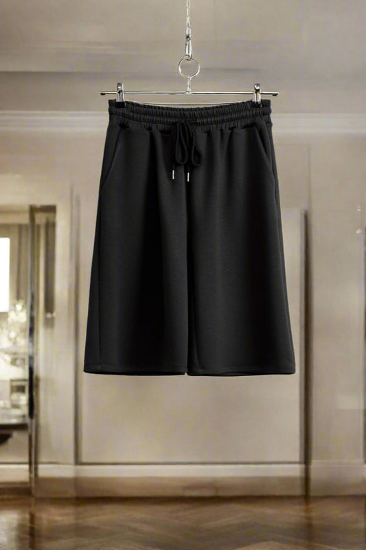 Lumina blue casual shorts for women