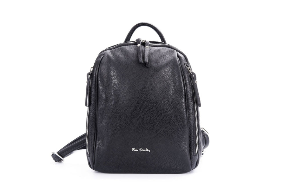 Pierre Cardin genuine leather backpack for women