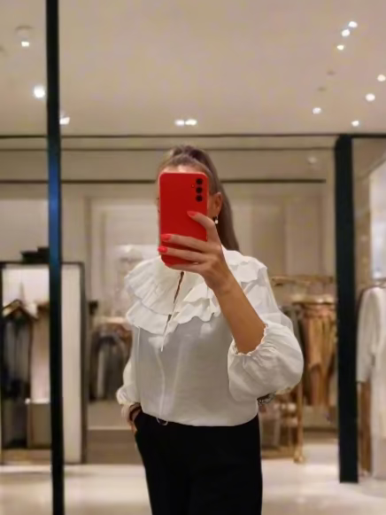 GIOYA & Co balta palaidinė moterims