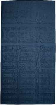 KARL LAGERFELD black towel