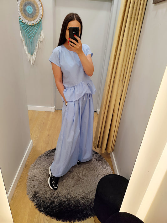 ALTAMIRA blue pants for women