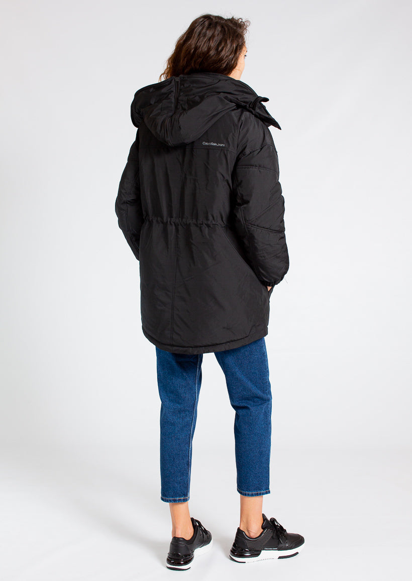 CALVIN KLEIN juoda striukė moterims