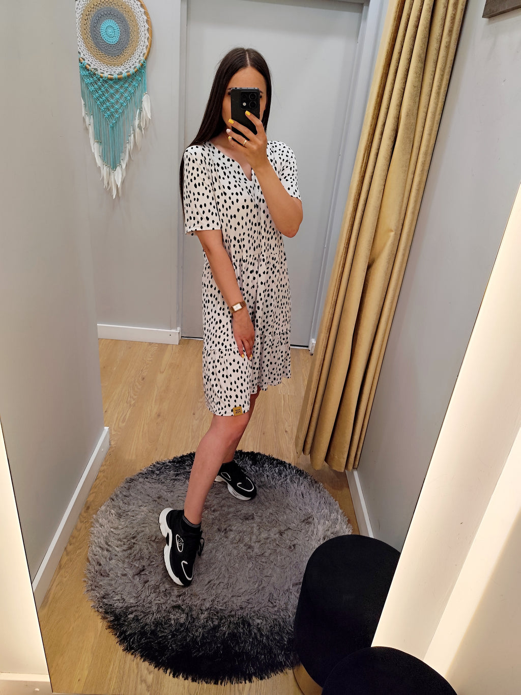 PEPPER White &amp; Black dress for women