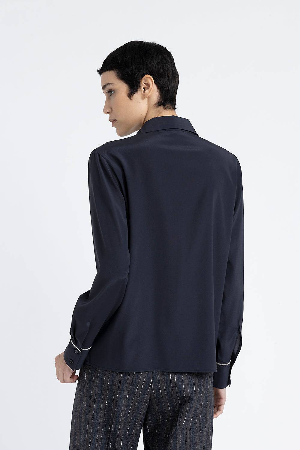 PESTERICO šilkiniai marškiniai moterims