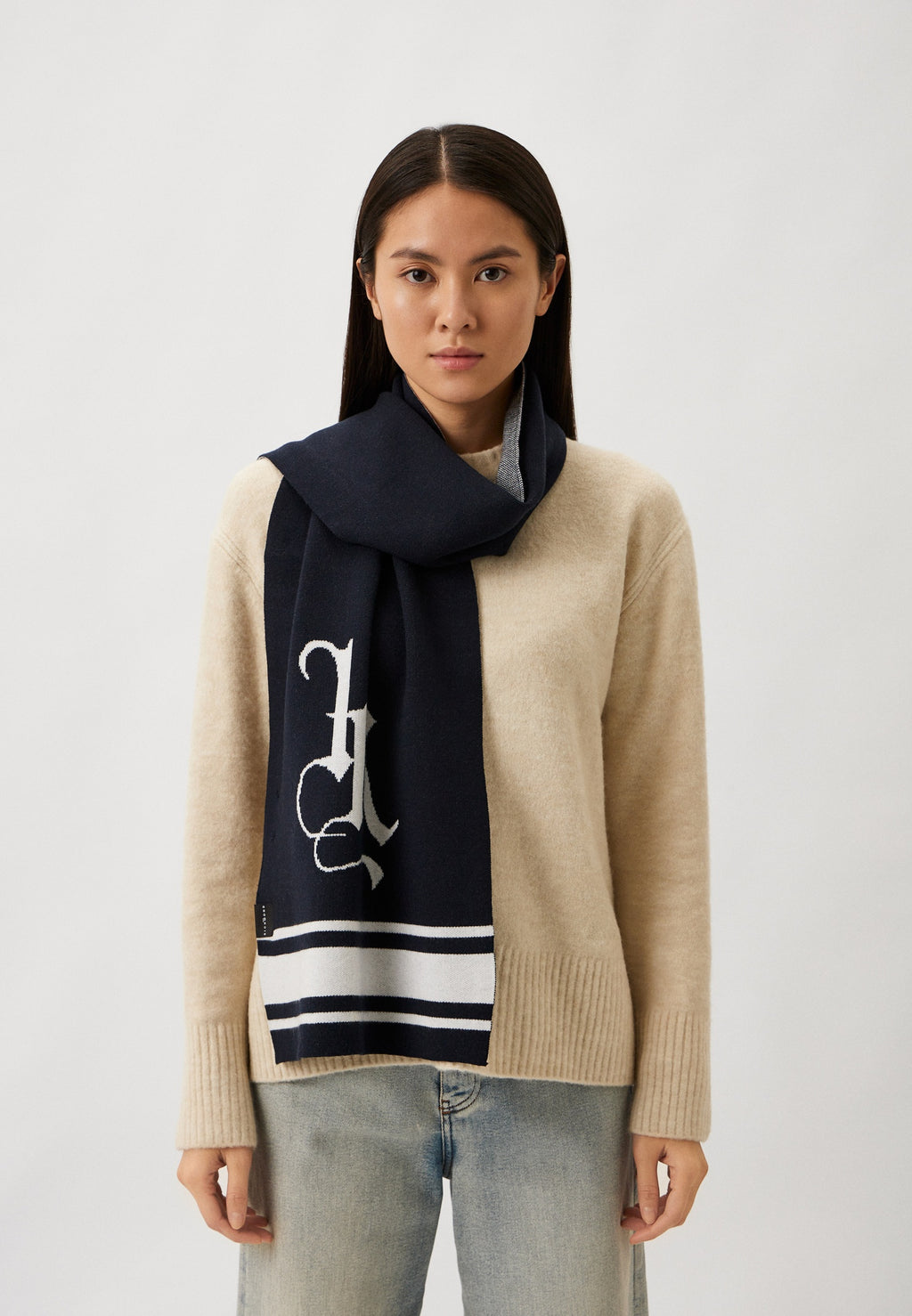 Richmond mėlynas šalikas