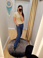 Altamira denim pants for women