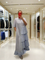 PEPPER Blush Pink bamboo dress for women