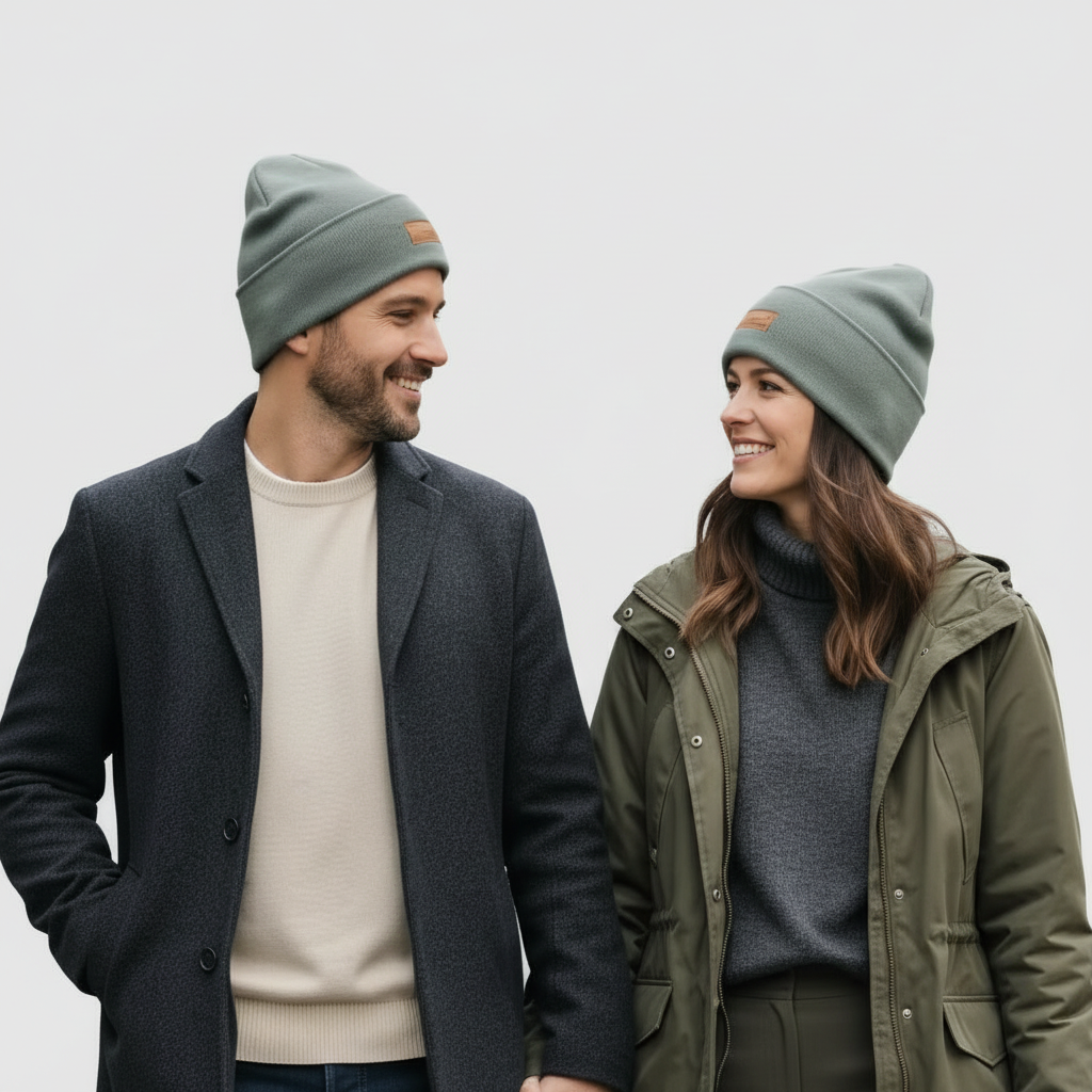 PEPPER UNISEX Fleece khaki hat