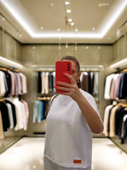 PEPPER White one size t-shirt for women