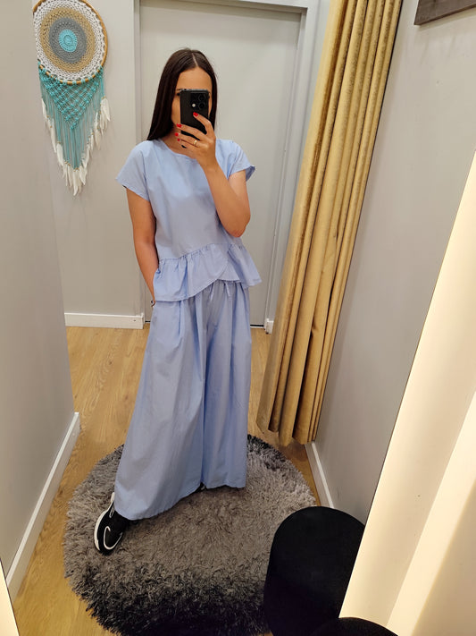 ALTAMIRA blue pants for women