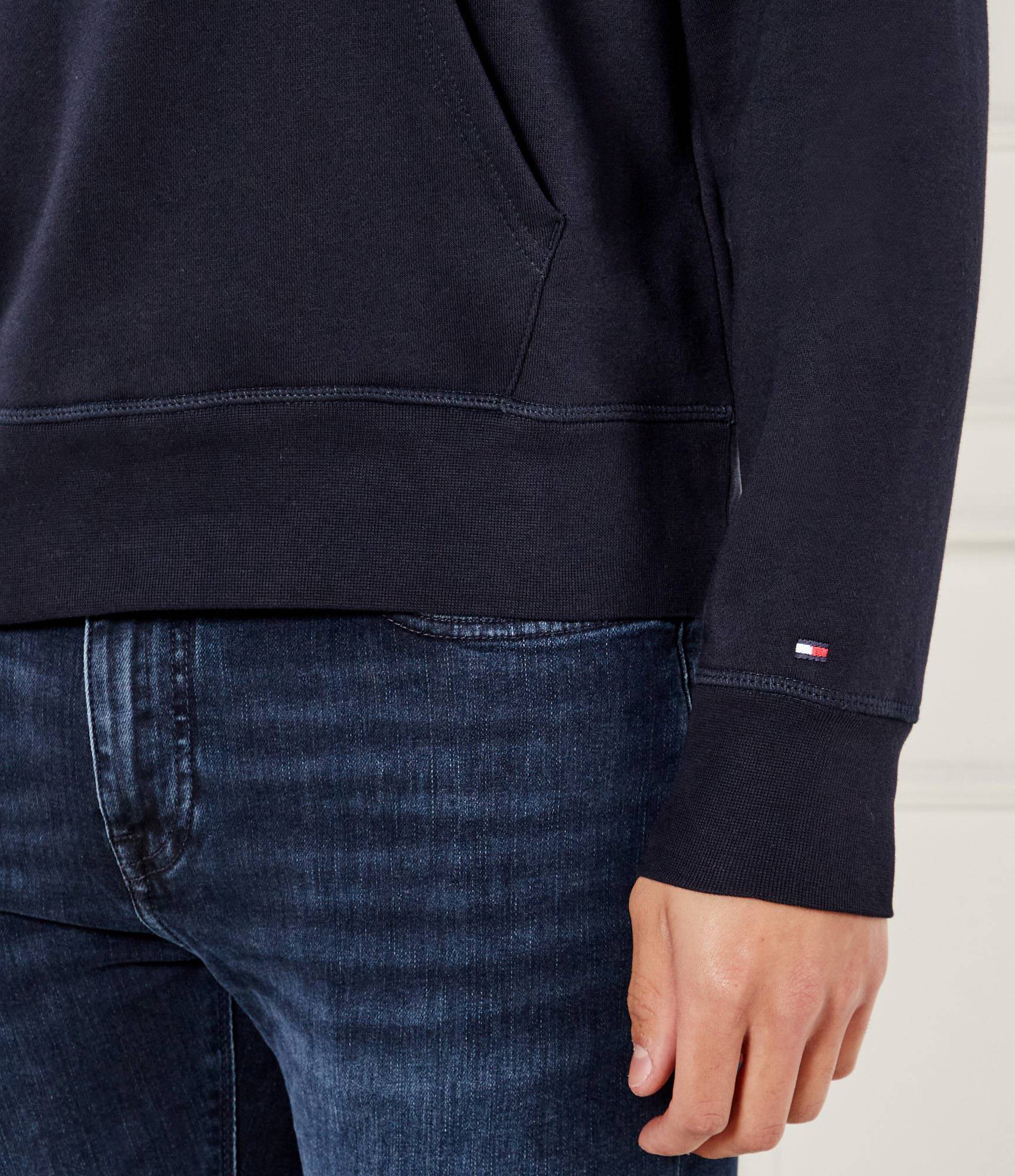 TOMMY HILFIGER džemperis su pūkeliu ir goptuvu