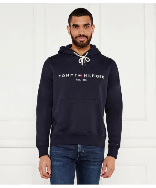 TOMMY HILFIGER džemperis su pūkeliu ir goptuvu