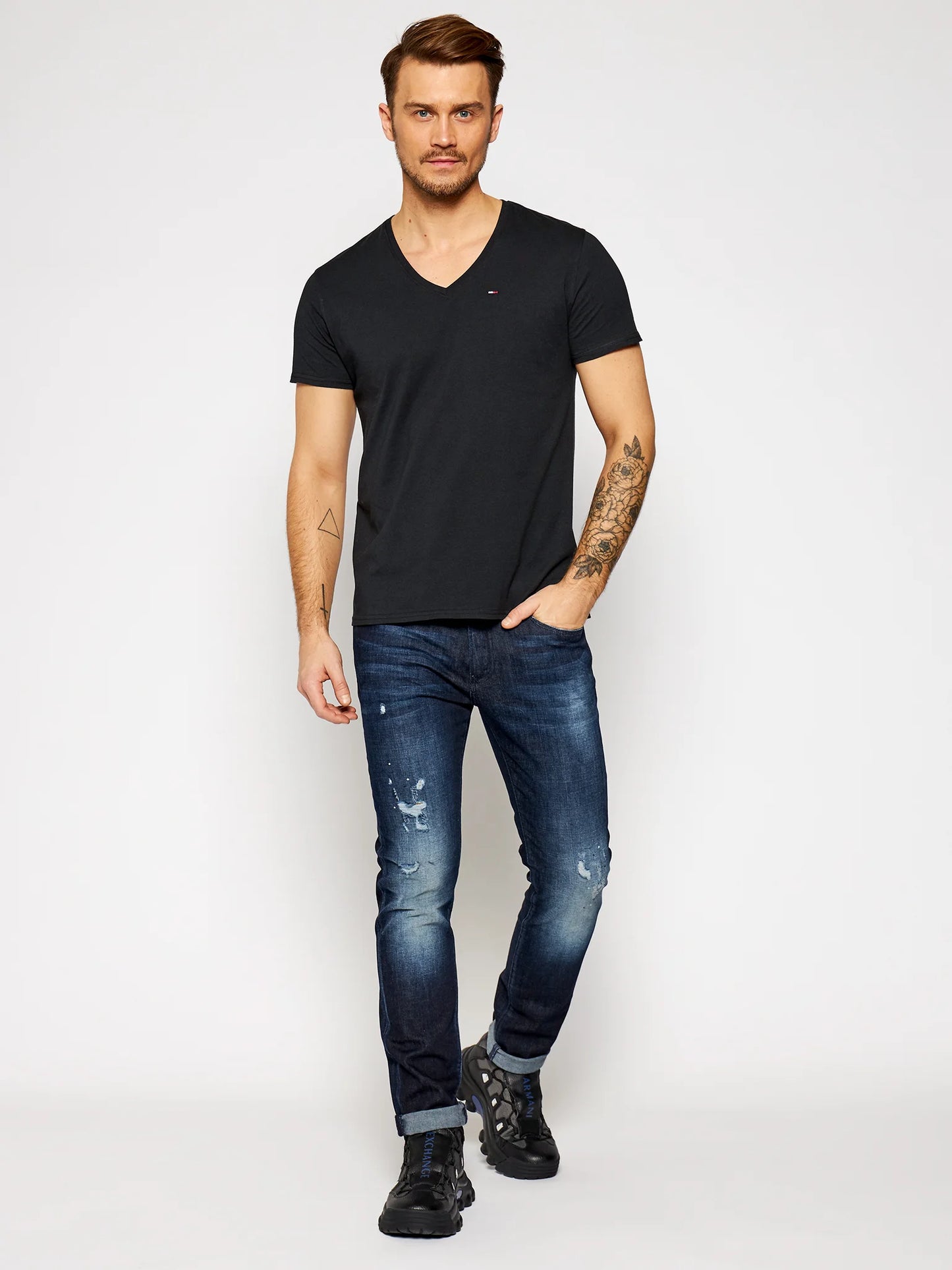 Tommy Jeans black t-shirt for men