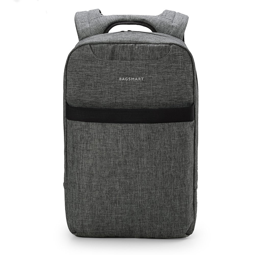 BAGSMART 15 inch laptop pilka kuprinė