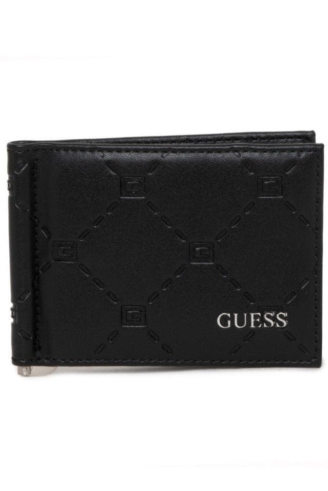 GUESS juoda kortelių piniginė vyrams